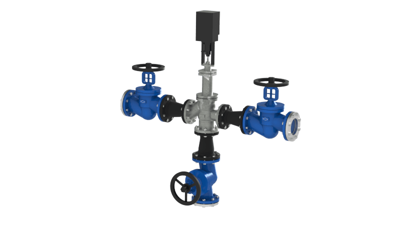 Pneumatic temperature control