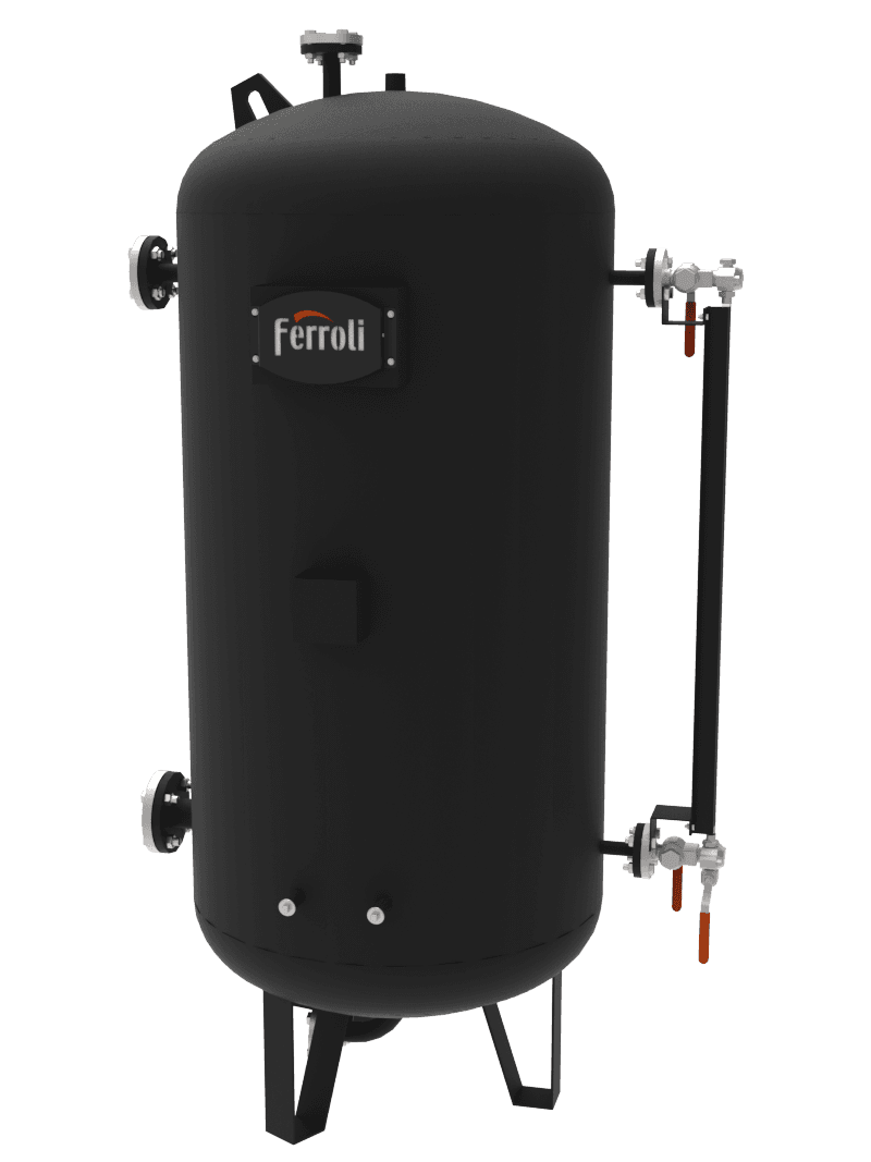 Open expansion vessel