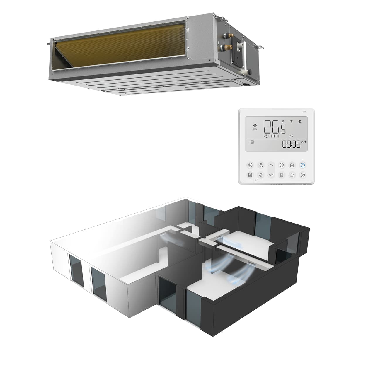 GIADA-C duct