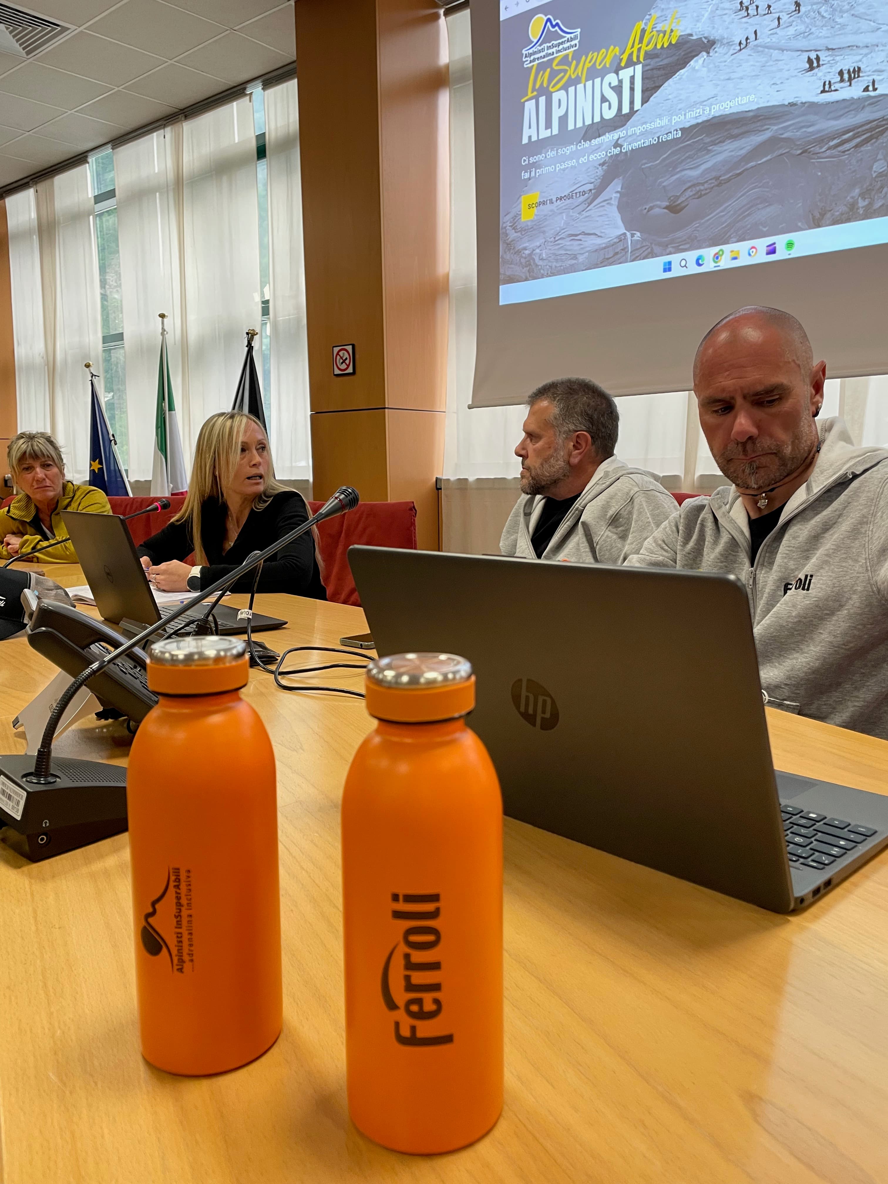 Ferroli sostiene il progetto Alpinisti InSuperAbili